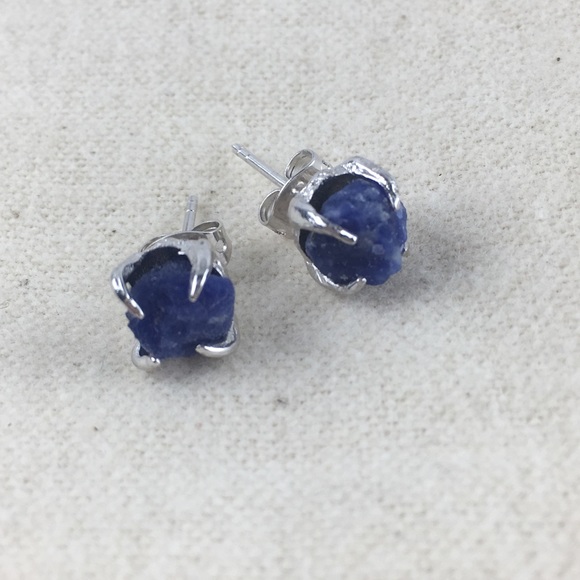 4 pairs left! Blue Apatite Earrings - Picture 2 of 6